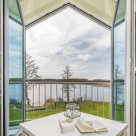 Luxus-See-Domizil Mit Sauna, Kamin Und Boot-130 Qm Fuer 6 Personen كراكو آم زيه المظهر الخارجي الصورة