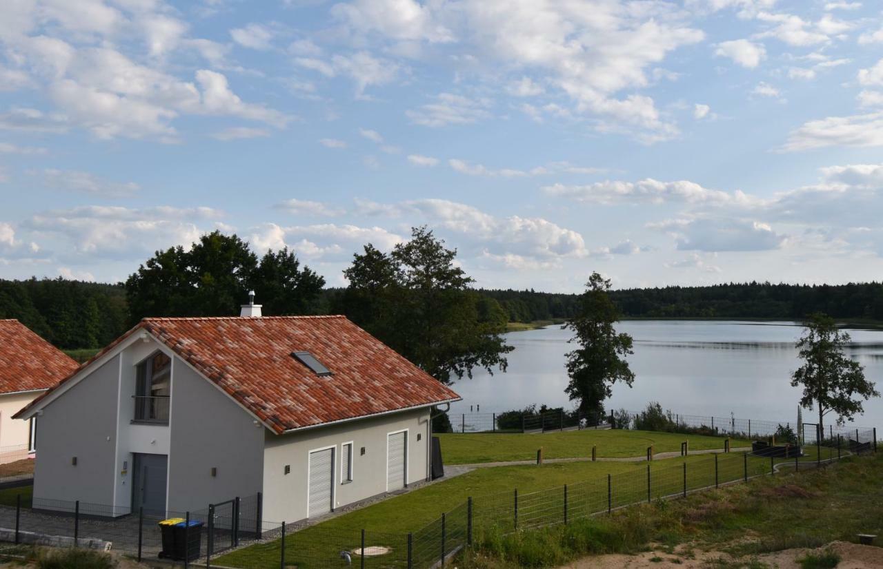 Luxus-See-Domizil Mit Sauna, Kamin Und Boot-130 Qm Fuer 6 Personen كراكو آم زيه المظهر الخارجي الصورة